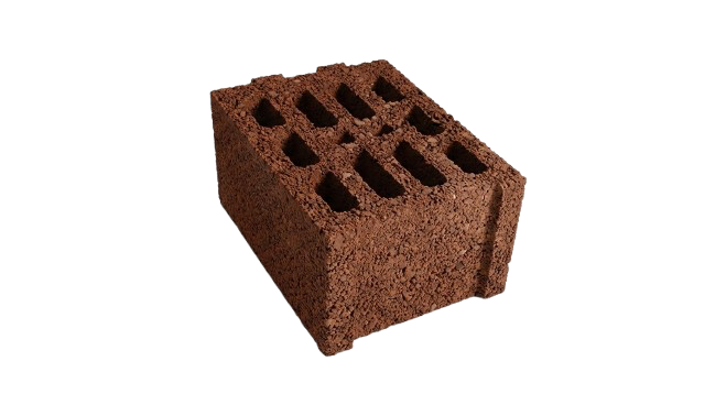 Concrete building block